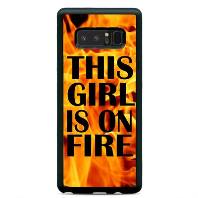 This Girl is on Fire Case Cover Samsung Galaxy S23 S22 Plus Ultra S21+ S20