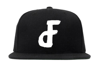 Snap Back Mütze von DIEFFE BROS df verstellbar Einheitsgröße flaches Visier