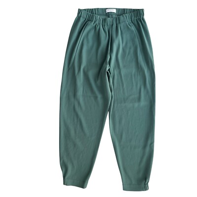 Aritzia Babaton Women s Sz S Forest Green Dexter Cropped Ankle Pant SBC1-6441-29