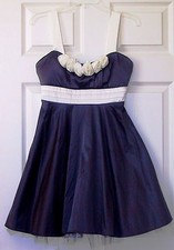Elegant Girl Women Mini Evening Dress Satin Look Ruffle Skirt Padded Top Size 3