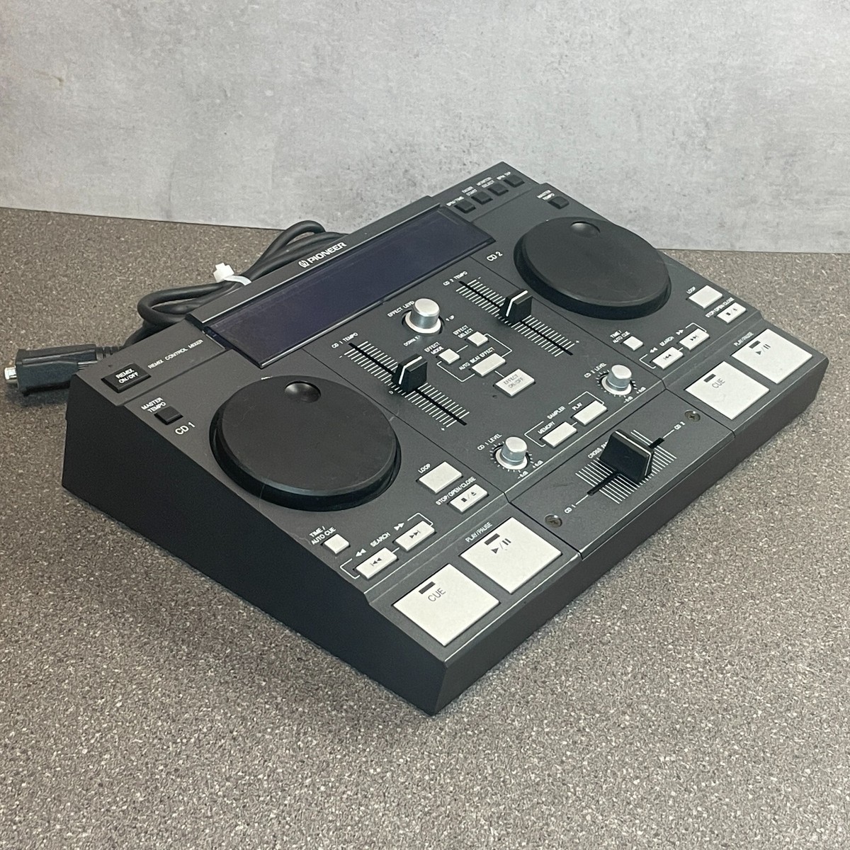 リミックスコンポ RMX99 CD MD ミキサー pioneer リモコン付き
