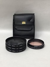 Hoya Set Of 3 Lenses 62 mm 1 2 4 And Tiffen 52 mm-46 To 52 Step Up Ring