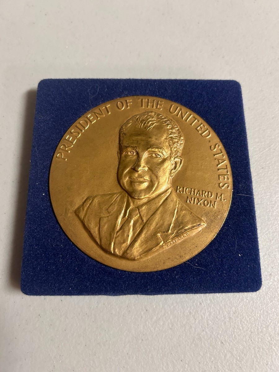 January 20 1973 Richard M. Nixon President Inaugural Coin Medal | eBay