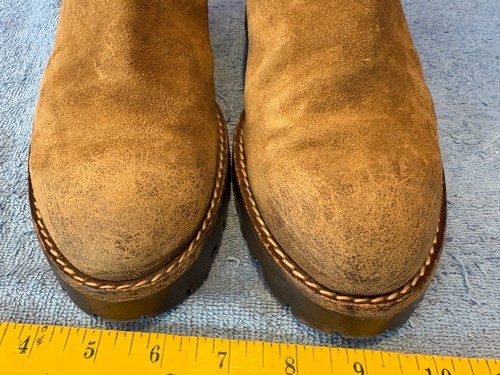 Thursday Everyday Brown Leather Chelsea Boots Women's size 9 - Picture 5 of 15