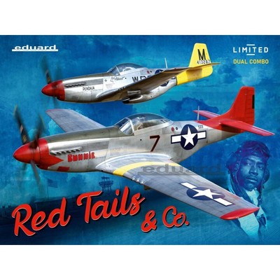Eduard #11159 1/48 Red Tails & Co. Dual Combo P-51D