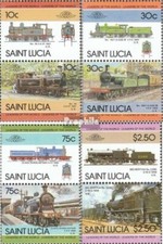 st. lucie 775-782 Couples neuf 1985 Locomotives
