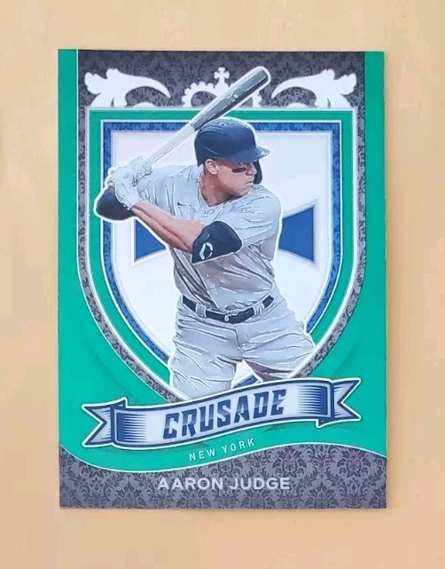 2021 Panini Crusade Green Prizm /75 Aaron Judge #13 SSP | eBay