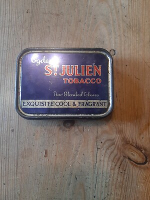 Vintage Ogden's St. Julien Tobacco Tin