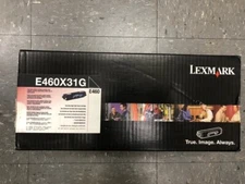 Lexmark E460X31G Black Toner Cartridge EXTRA HIGH YIELD OEM NEW Sealed E460
