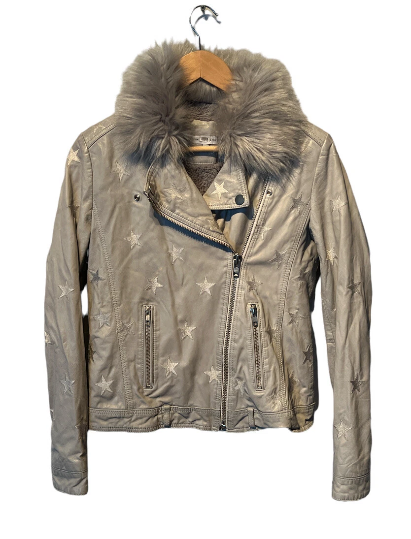 Samantha sipos leather jacket clearance