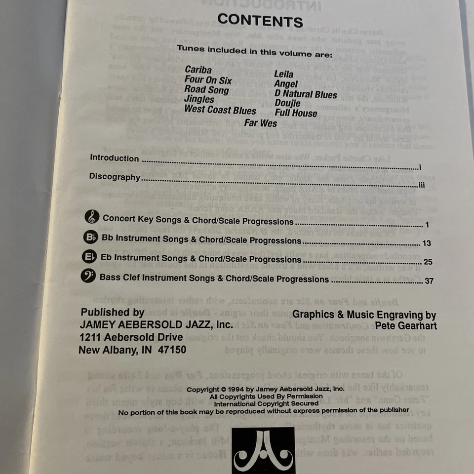 VTG Wes Montgomery Play-A-Long Book & Recording Set Vol. 62 - Image 3 of 4