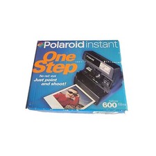 Vintage Polaroid One Step Close Up 600 Instant Film Camera Near Mint OriginalBox