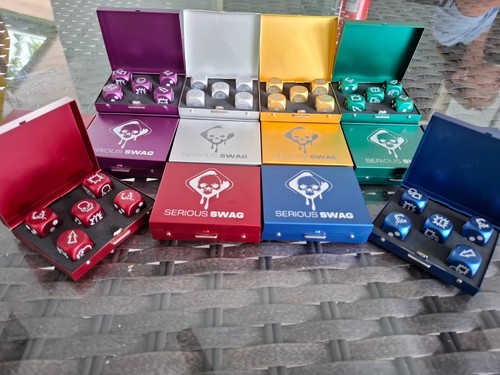 Serious Swag METAL dice set | Fantasy Football | Tatstabletop | LTD edition - Picture 38 of 56