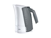 Braun WK 300 Standard kettle 2200 W 1.7 L Plastic 360° rotational base White - Picture 3 of 3