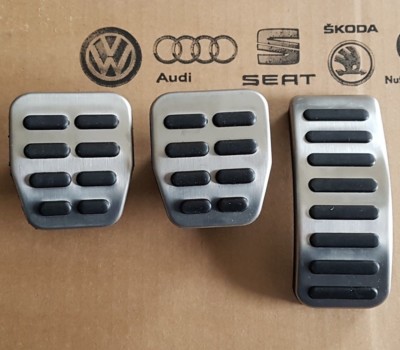 original Pedalset 8N1064200 VW Audi Sport Pedale Pedalkappen pedal pads caps 