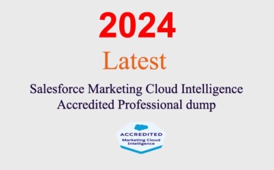 Salesforce Marketing Cloud Intelligence Accredited GUARANTEED (1 month update)