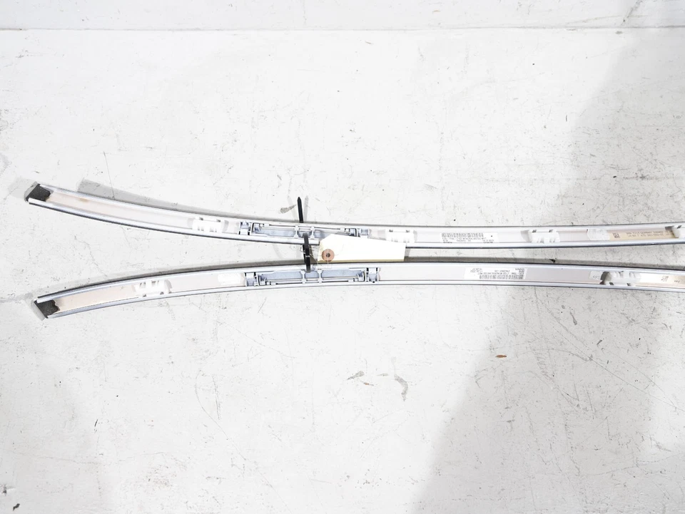 20-24 BMW 228I F44 GC TECHO DERECHO IZQUIERDO RIEL DE GOTEO MOLDURA JUEGO BLANCO FABRICANTE ORIGINAL 🚗12K Foto 4 de 4