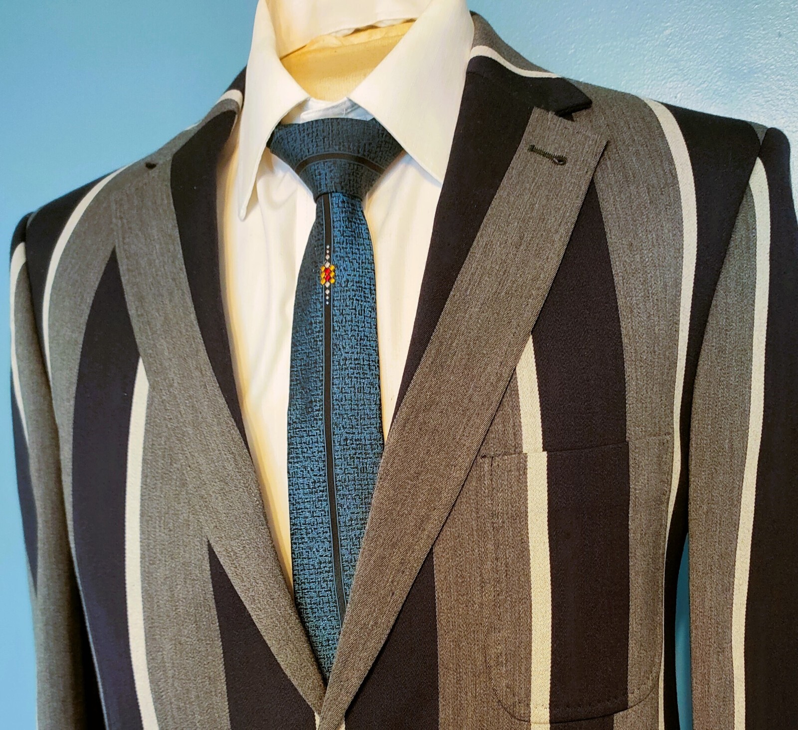 SIMON CARTERMen's Striped Boating JacketMod/Regatta U.K 40R eBay