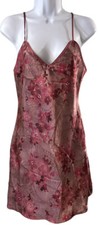 Secret Treasures Lingerie Night gown Women  s Sz S Split Back Chemise Nightie
