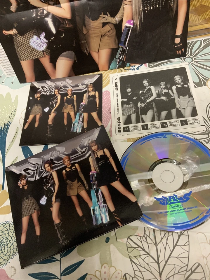 💣 GIRLS AESPA (The 2nd Mini Album + Poster +CD )🆕OPEN BOX‼️AS SHOWN‼️ Foto 3 de 4
