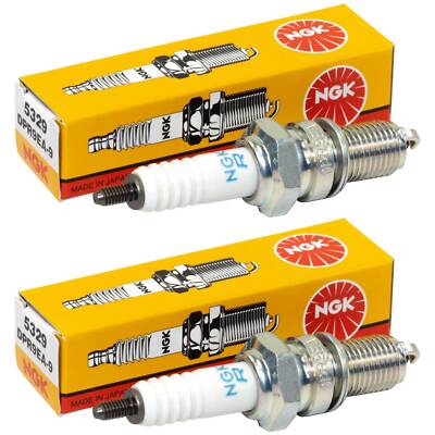 Zündkerze Set 2 Stück NGK DPR9EA-9 für Cagiva Honda Kawasaki MZ/MUZ Suzuki 
