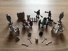 4 Deko Kanonen mit Soldaten