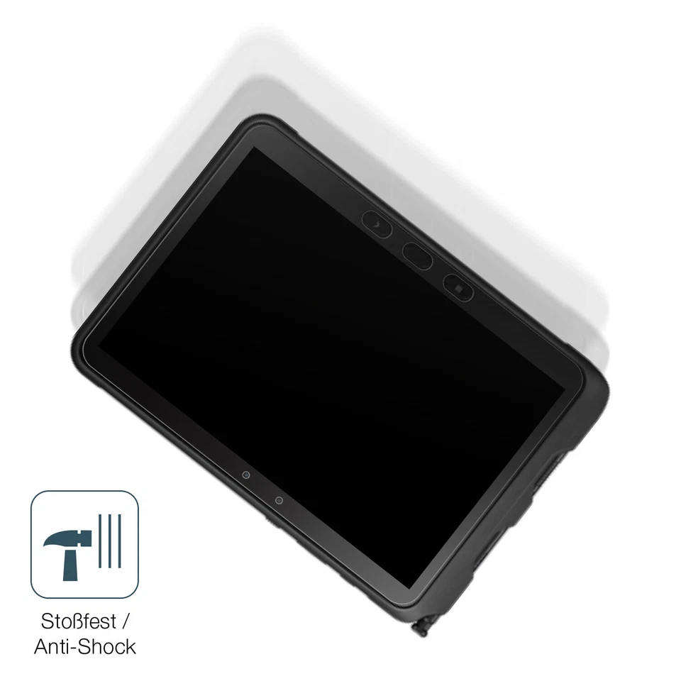 Screen Protector for Samsung Galaxy Tab Active 4 Pro matte Flexible Glass 9H - Image 4 of 4