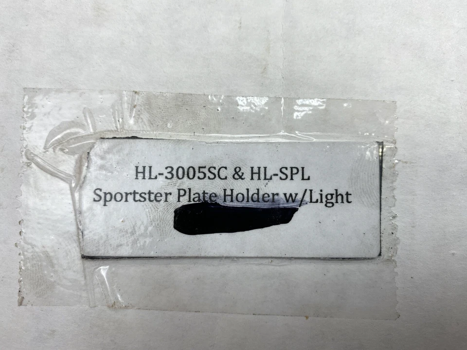 🔥Heartland Harley Sportster Swing Arm Mount License Tag Plate Black🔥 - Image 4 of 4