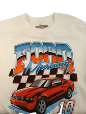Ford Merch. Men's L Ford Mustang Long Sleeve Pullover Sweatshirt