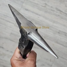 Antique Black Iron Anvil Heavy Collectible Blacksmith Tool useful