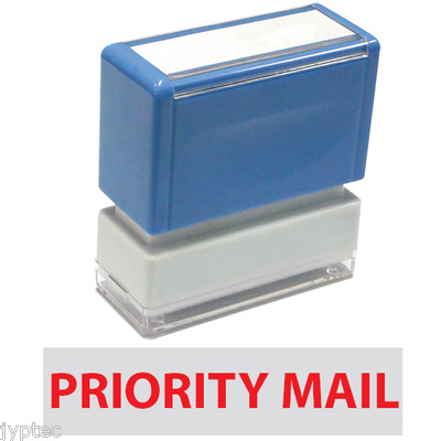 Priority Mail - JYP PA1040  Pre-Inked Rubber Stamp (Red Ink)