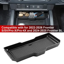 Center Console Organizer For Nissan Frontier 2022-26 Interior Accessories