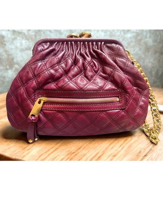 MARC JACOB- RE-EDITION VINTAGE Quilted Leather Little Stam Bag | eBay