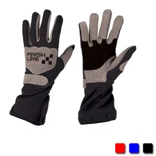 FinishLine Racing Gloves Double-Layer SFI 3.3/5 Rated