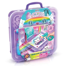 Gabby’S Dollhouse™ Airbrush Art Case! Handled Art Case for Storage and Portabili