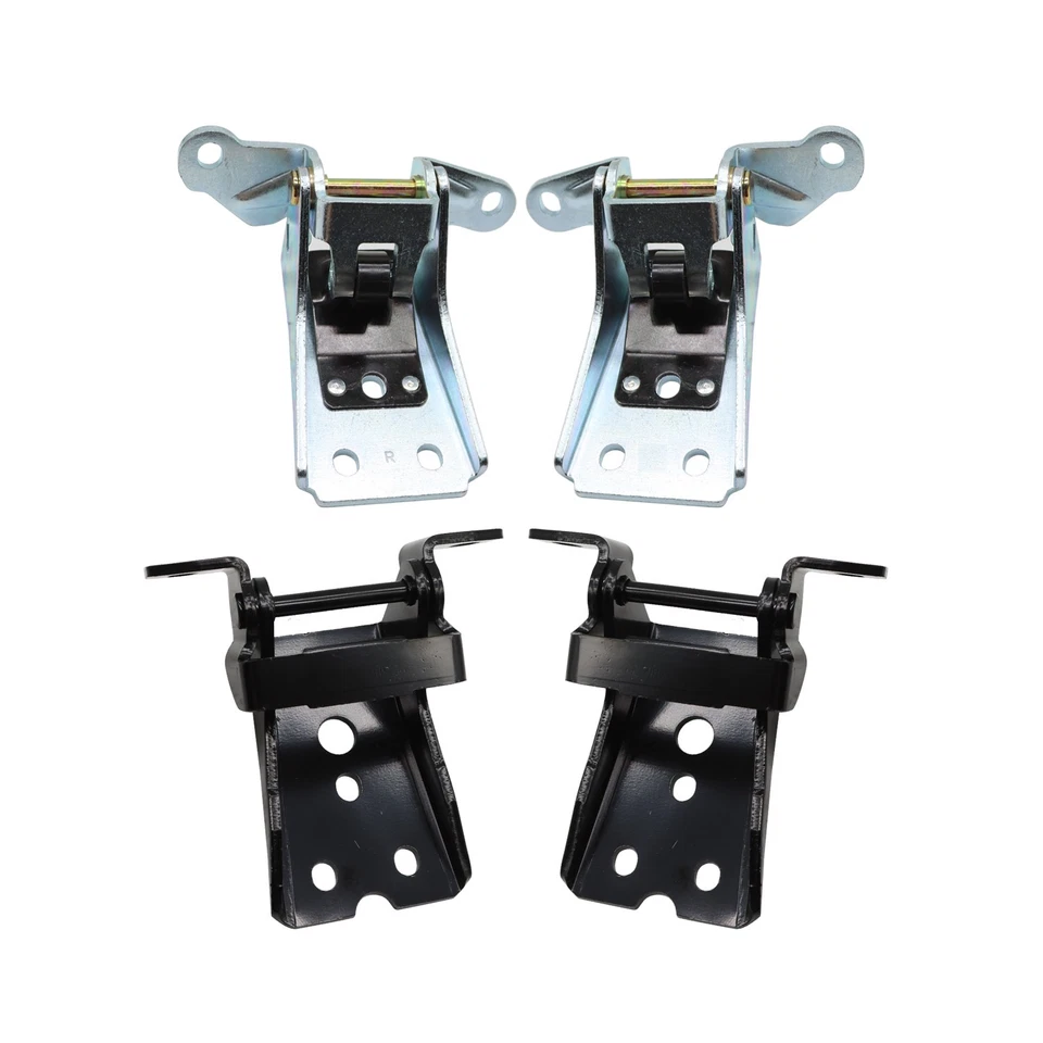 Bisagra de puerta superior inferior izquierda y derecha para Ford F150 F250 F350 1980-1997 4 piezas Foto 3 de 4