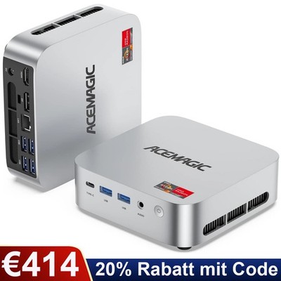 ACEMAGIC M1 Mini PC AMD Ryzen 7 6800H 32GB DDR5 1TB SSD WIFI6 BT5.2 Win 11 Pro