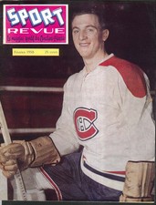 SPORT REVUE French-language hockey magazine Dickie Moore Red Kelly 2 1958