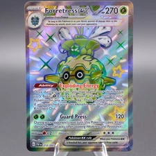Forretress ex - 212/091 Shiny Ultra Rare PAF SV: Paldean Fates Pokemon TCG NM