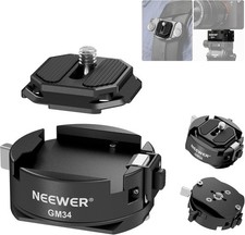 Neewer GM34 Arca Quick Release Plate Clamp Kit Peak Design Capture V3