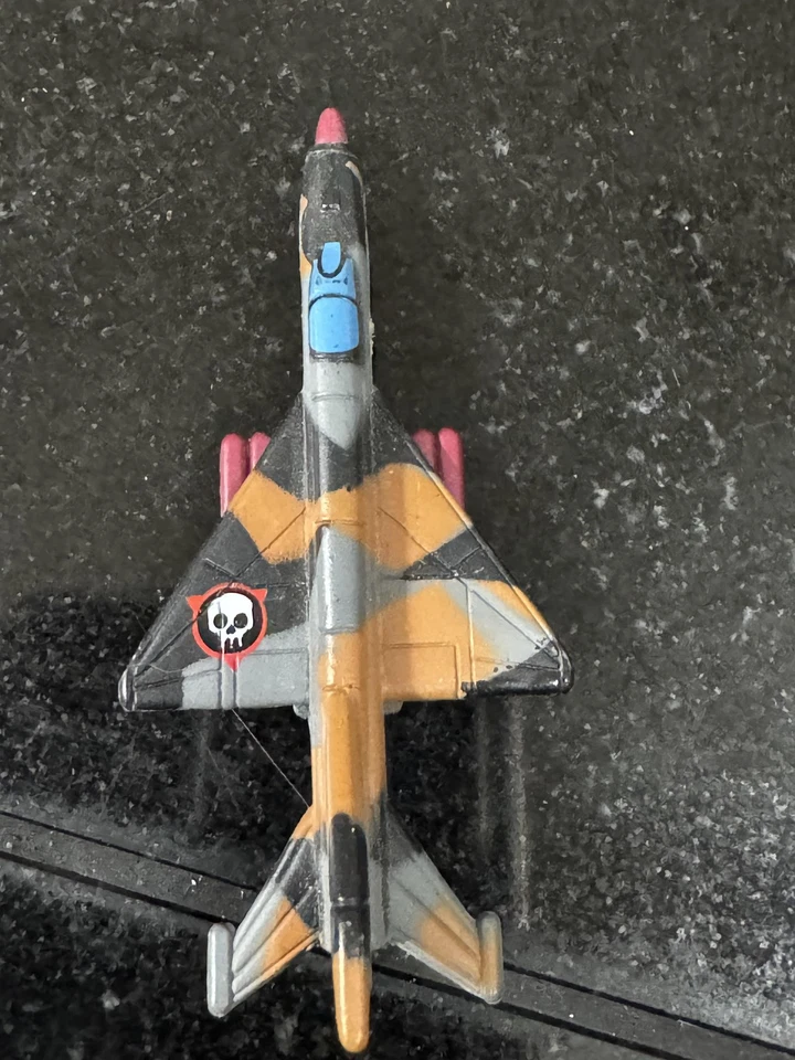 Vintage 1993 1995 GFI Micro Machines Diecast Military Vehicles Planes Lot Terror - Image 2 of 4