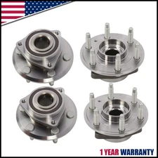 4X Front/Rear Wheel Bearing Hub for Buick Enclave Chevy Traverse GMC Acadia 3.6L