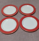 Vintage Pyrex Glass Pink with Gold Trim Flamingo Lunch Plates Set of 4 – 10” — photo 1
