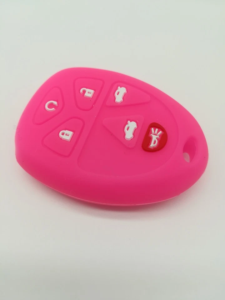 2*Cubierta de llave de silicona para GMC YUKON XL CHEVY TAHOE SUBURBAN TRAVERSE CADILLAC Foto 4 de 4