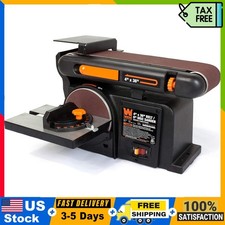 Wen Benchtop Belt and Disc Sander with 4 x 36 in. Belt, 6 in. Disc and Cast Iron