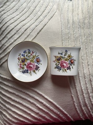 Royal Worcester Bournemouth Fine Bone China Geschirrset Vintage Floral Schmuck