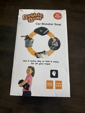 Bubblebum Inflatable Booster Car Seat with Bag for 40-100lbs Travel Approved