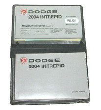 2004 Dodge Intrepid Factory Original Glovebox Owners Manual Book Portfolio 2004 Dodge Intrepid Factory Original Glovebox Owners Manual Book Portfolio