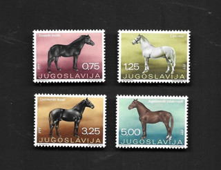 YUGOSLAVIA 1969 VETERINARY FACULTY ZAGREB ANNIVERSARY SET MNH SG 1385 8.