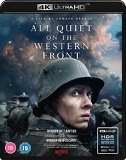 All Quiet On the Western Front (4K UHD Blu-ray) Daniel Brühl (UK IMPORT)